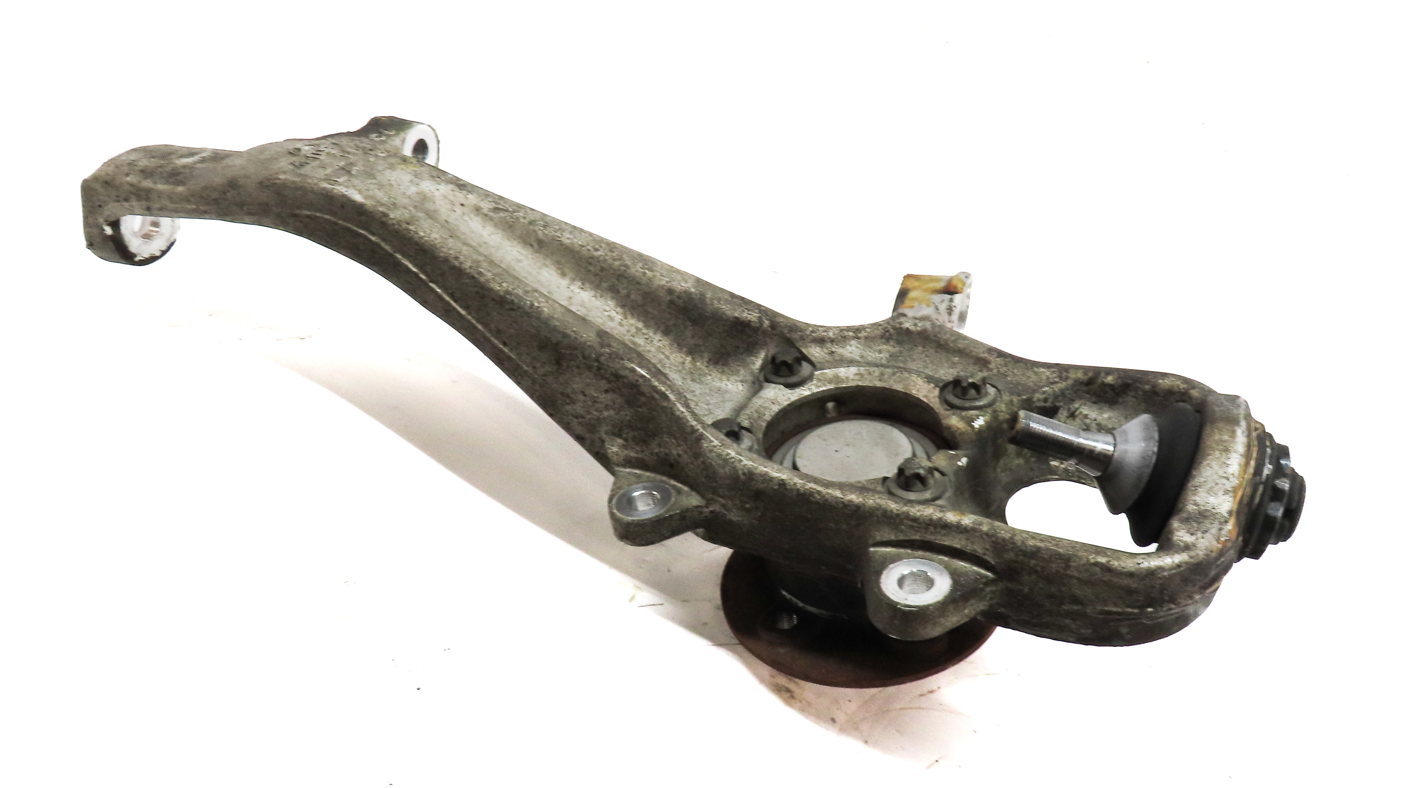 12-19 MERCEDES GL350 GL550 ML350 ML550 (W166 X166) LEFT FRONT SPINDLE KNUCKLE — exact item pictured